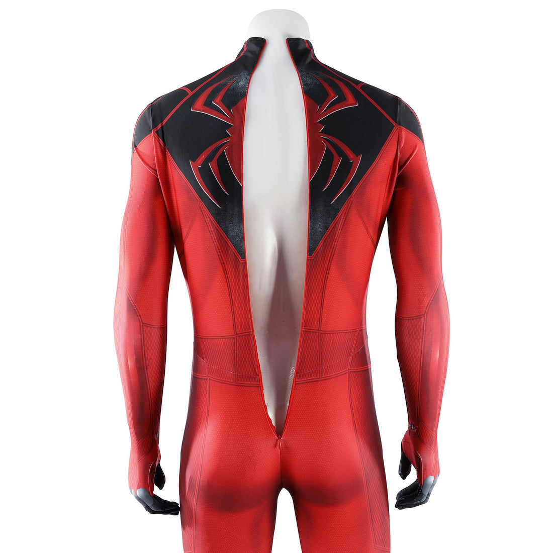 Spider-Man Scarlet Spider Cosplay Costumes Halloween Red Jumpsuit for Themed Party Outfit