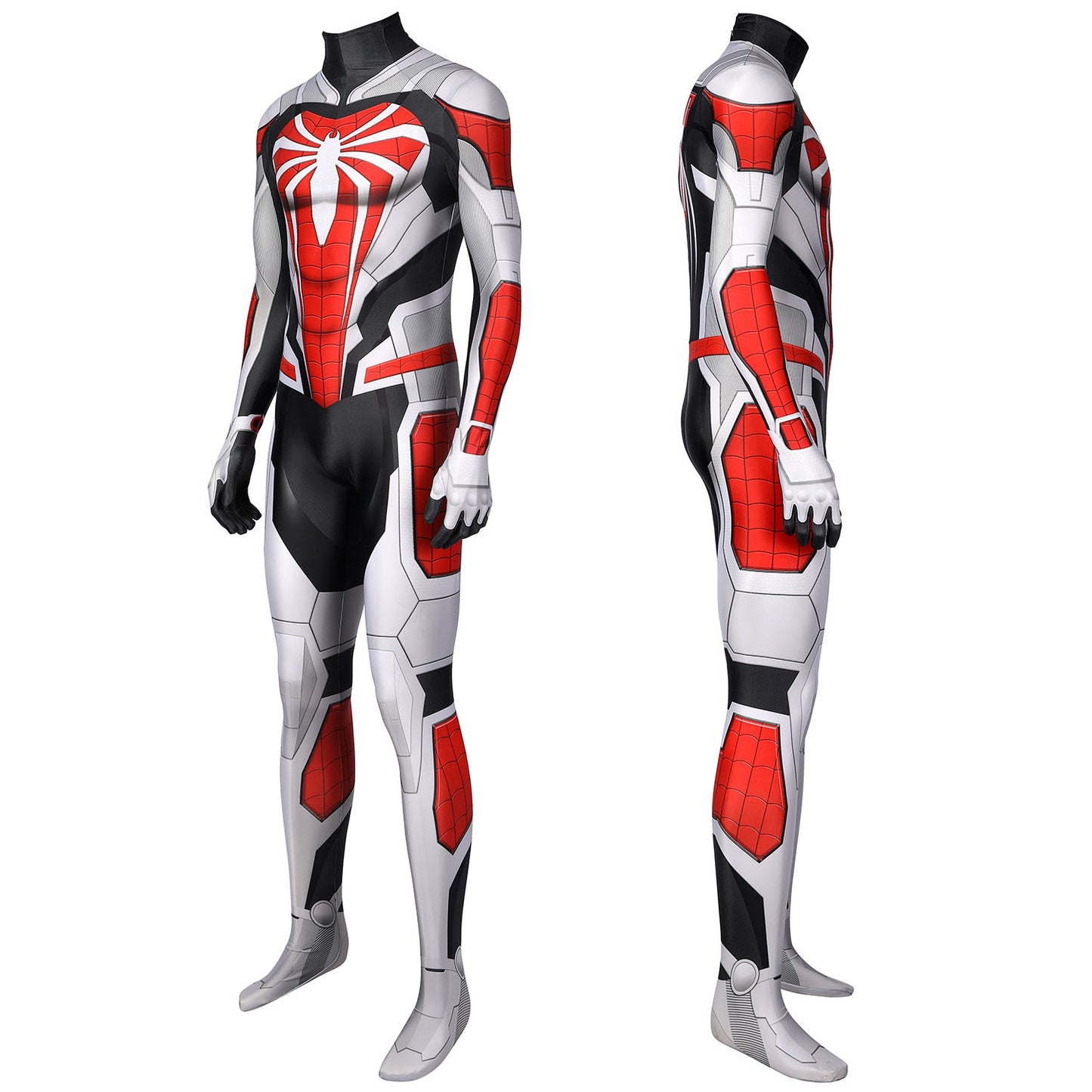 Spider-Man PS5 Remastered New Armoured Advanced Suit Jumpsuit Cosplay Costumes