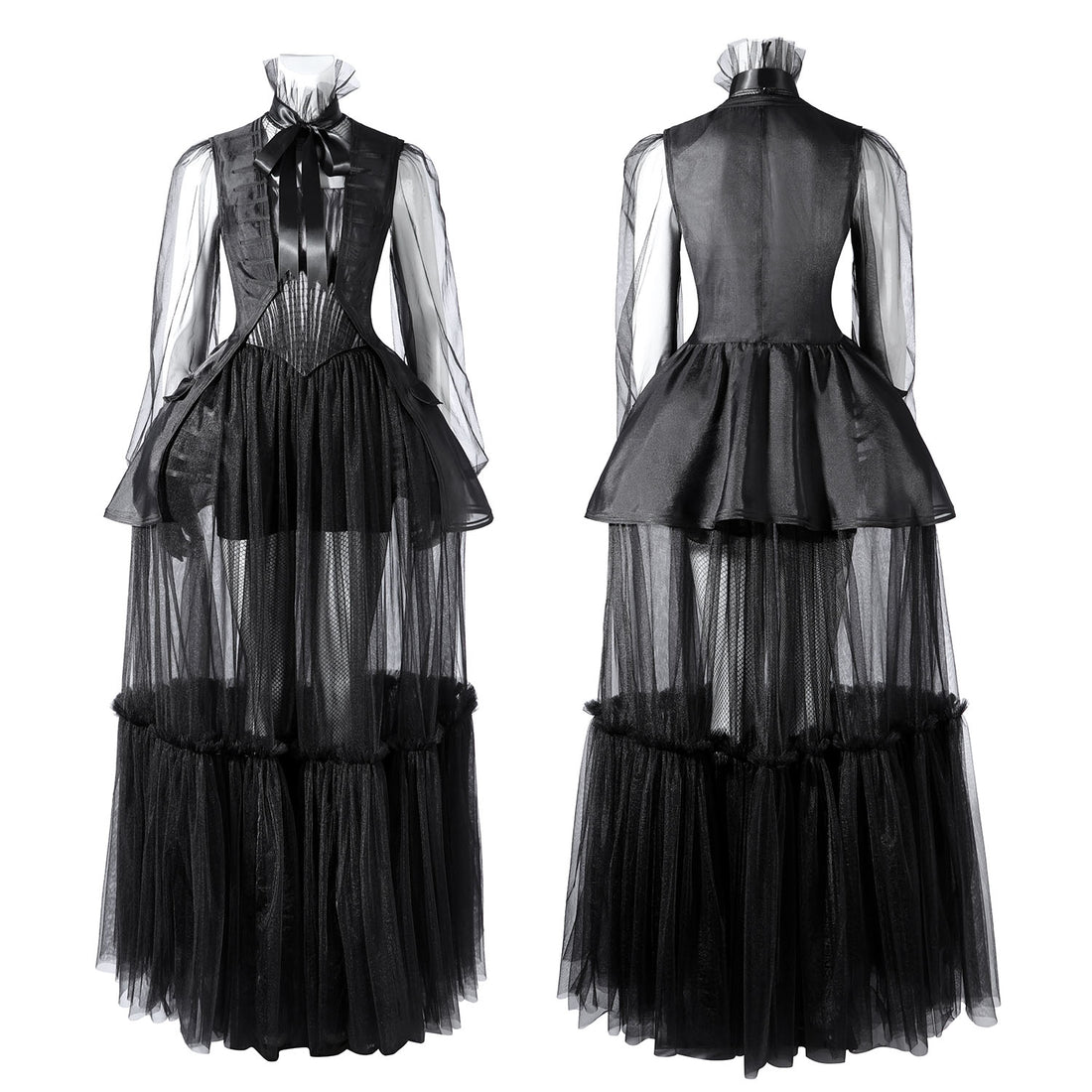 Pre-order Wednesday 2 The Addams Family Wednesday Addams Ball Gala Gown Costumes