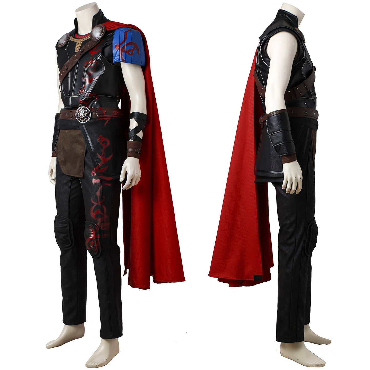 Marvel Thor 3 Ragnarok Thor Suit Ver 2 Male Fullset Cosplay Costumes