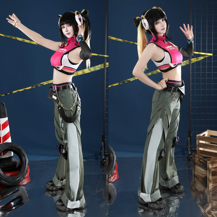 Overwatch 2 Juno X LE SSERAFIM FEARLESS Female Cosplay Costumes