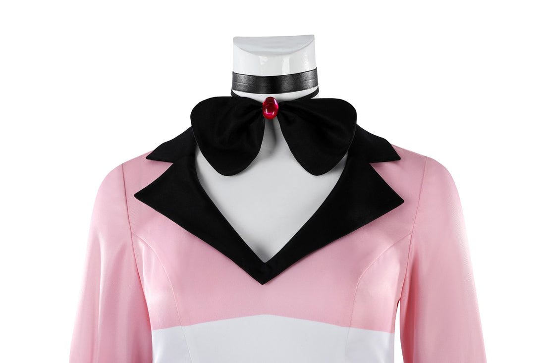 Hazbin Hotel Angel Dust Dress Outfit Full Set Cosplay Costumes