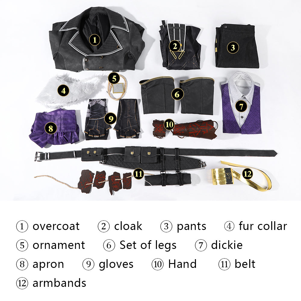 Clair Obscur: Expedition 33 Verso Full Set Male Cosplay Costumes