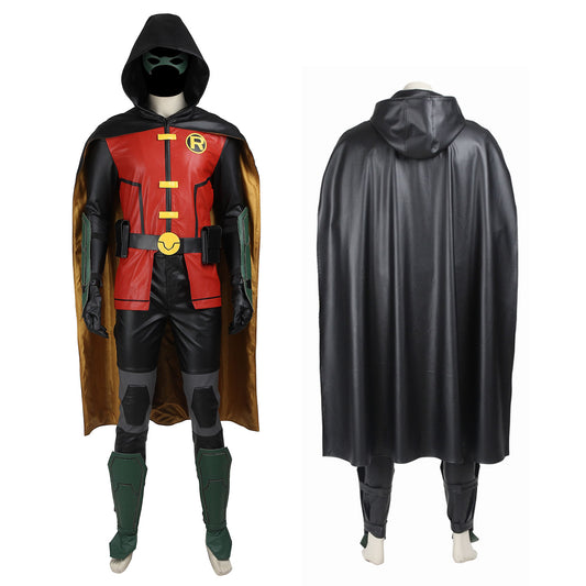 Batman Justice League VS Teen Titans Robin Male Cosplay Costumes