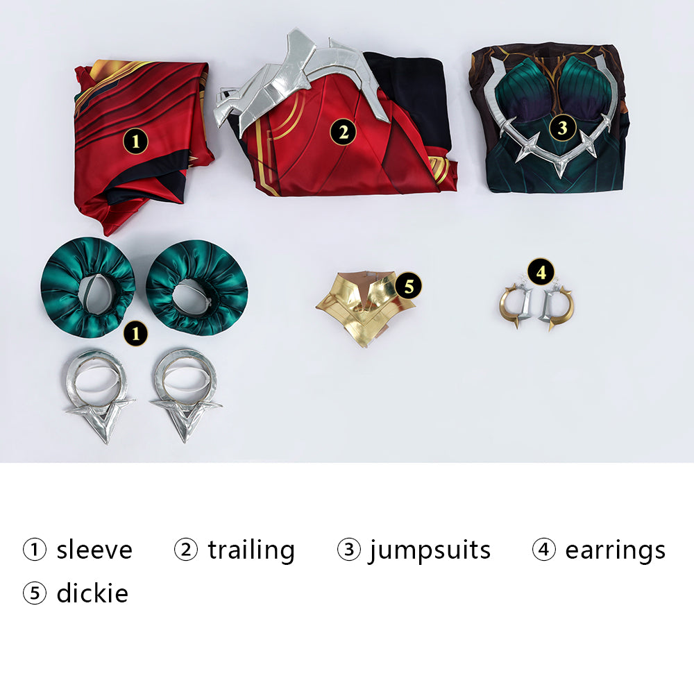 Game LOL Arcane 2 Mel Female Jumpsuit Full Set Cosplay Costumes