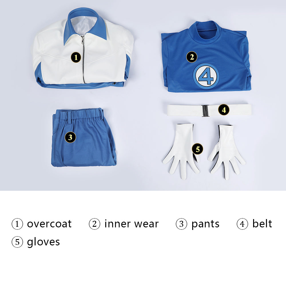 Avengers 5 Doomsday Mister Fantastic Cosplay Costumes The Fantastic Four Halloween Party Outfits