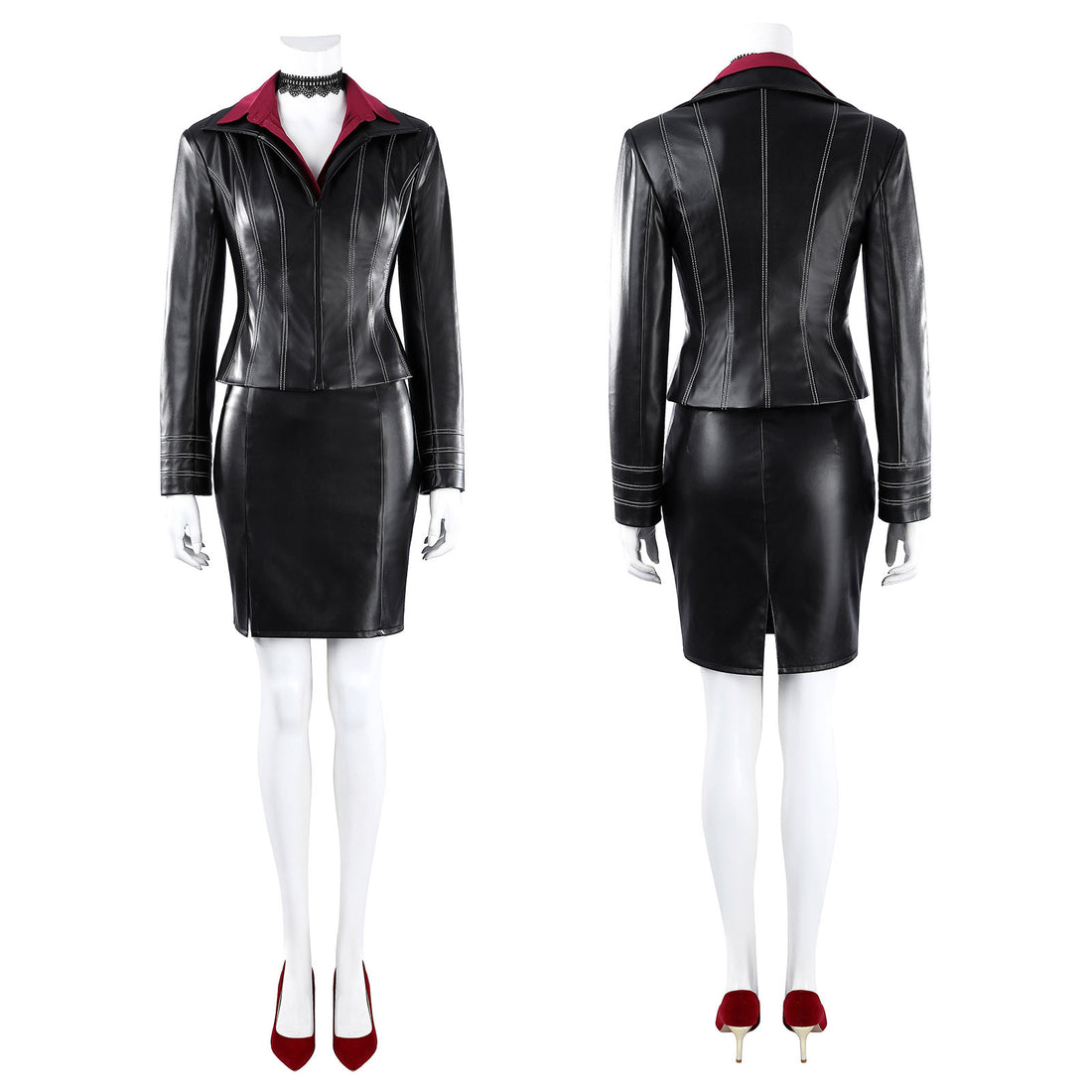 Resident Evil: Damnation Ada Wong Fullset Leather Cosplay Costumes