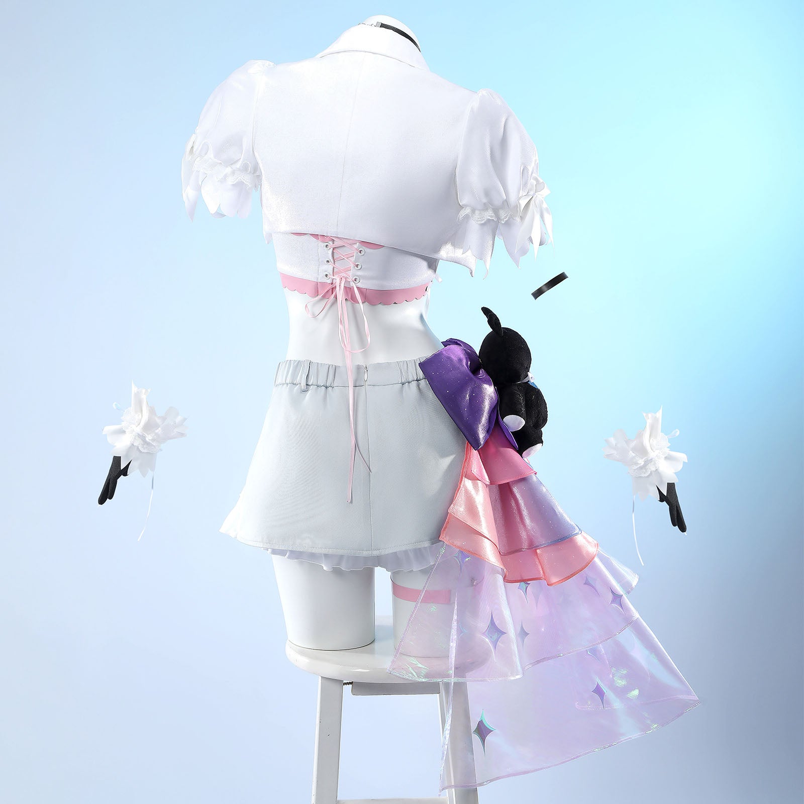 Wuthering Waves Korea Anniversary Denia Top Cosplay Costumes