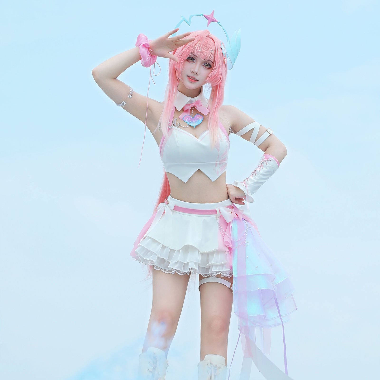 Wuthering Waves Korea Anniversary Aemeath Top Cosplay Costumes