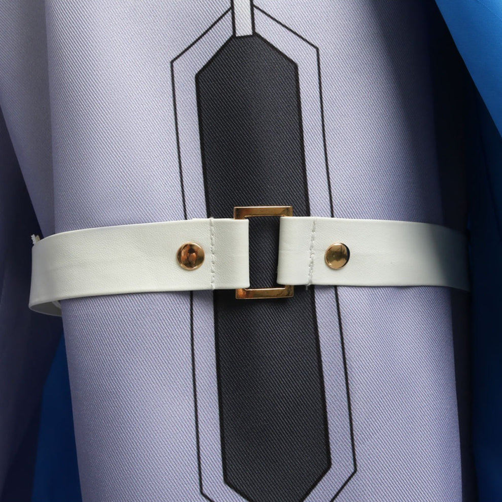 Honkai: Star Rail Sunday White Blue Outfit Carnival Cosplay Costumes