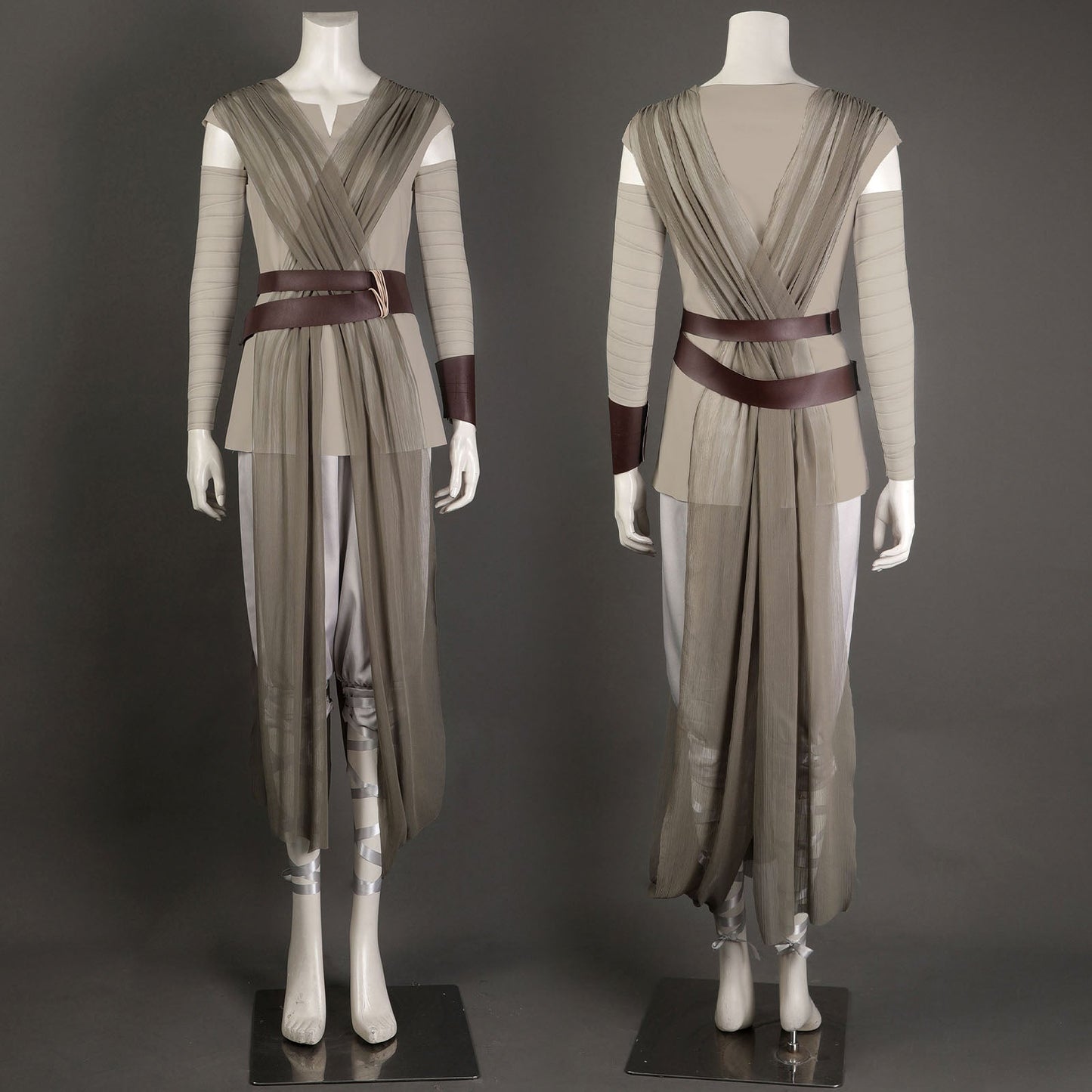 Star Wars 7 The Force Awakens Rey Full Set Cosplay Costumes