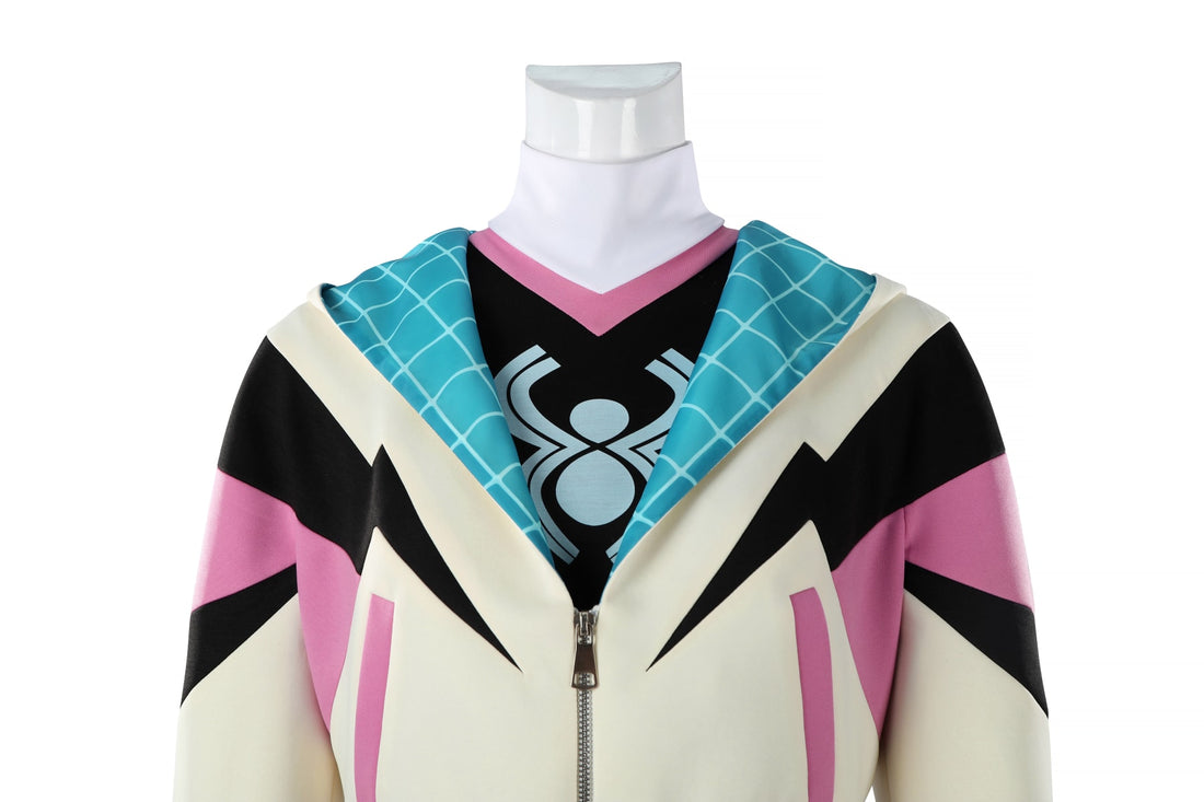 Your Friendly Neighborhood Spider-Man Gwen Jumpsuit Cosplay Costumes