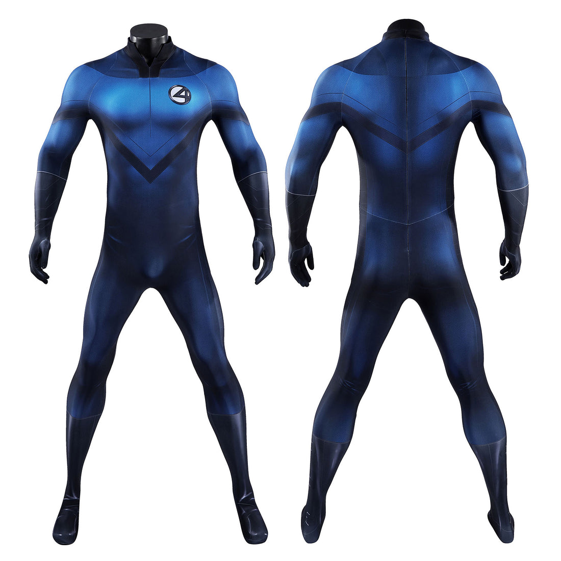 The Fantastic Four Human Torch Cosplay Costumes Halloween Jumpsuit for Themed Party Outfit