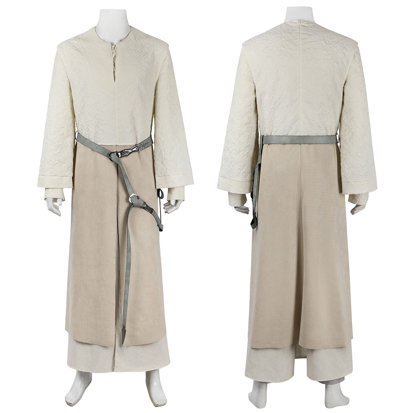 The Lord of the Rings The Fellowship of the Ring White Gandalf Cosplay Costumes