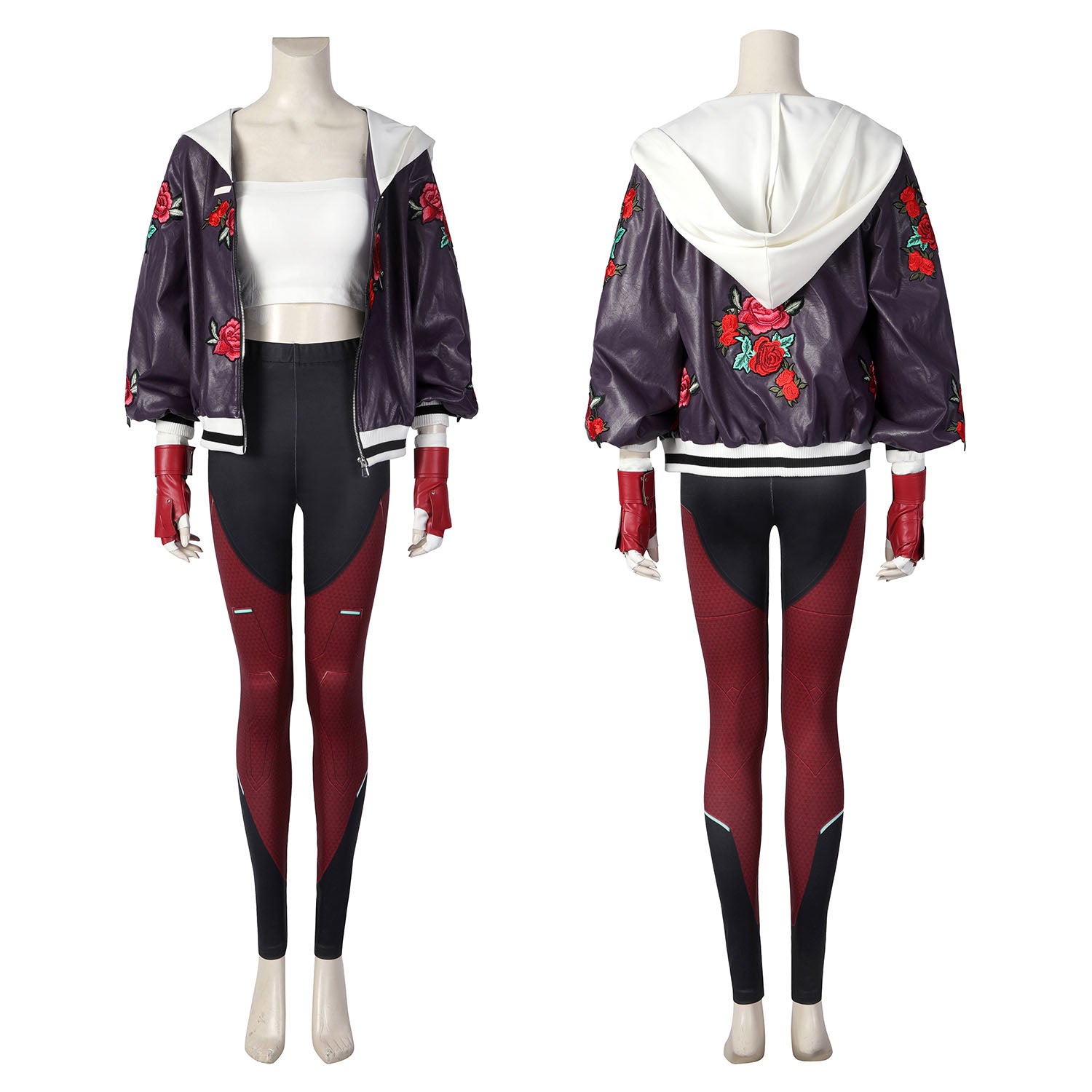 Overwatch 2 OW Kiriko Leather Outfit Female Cosplay Costumes