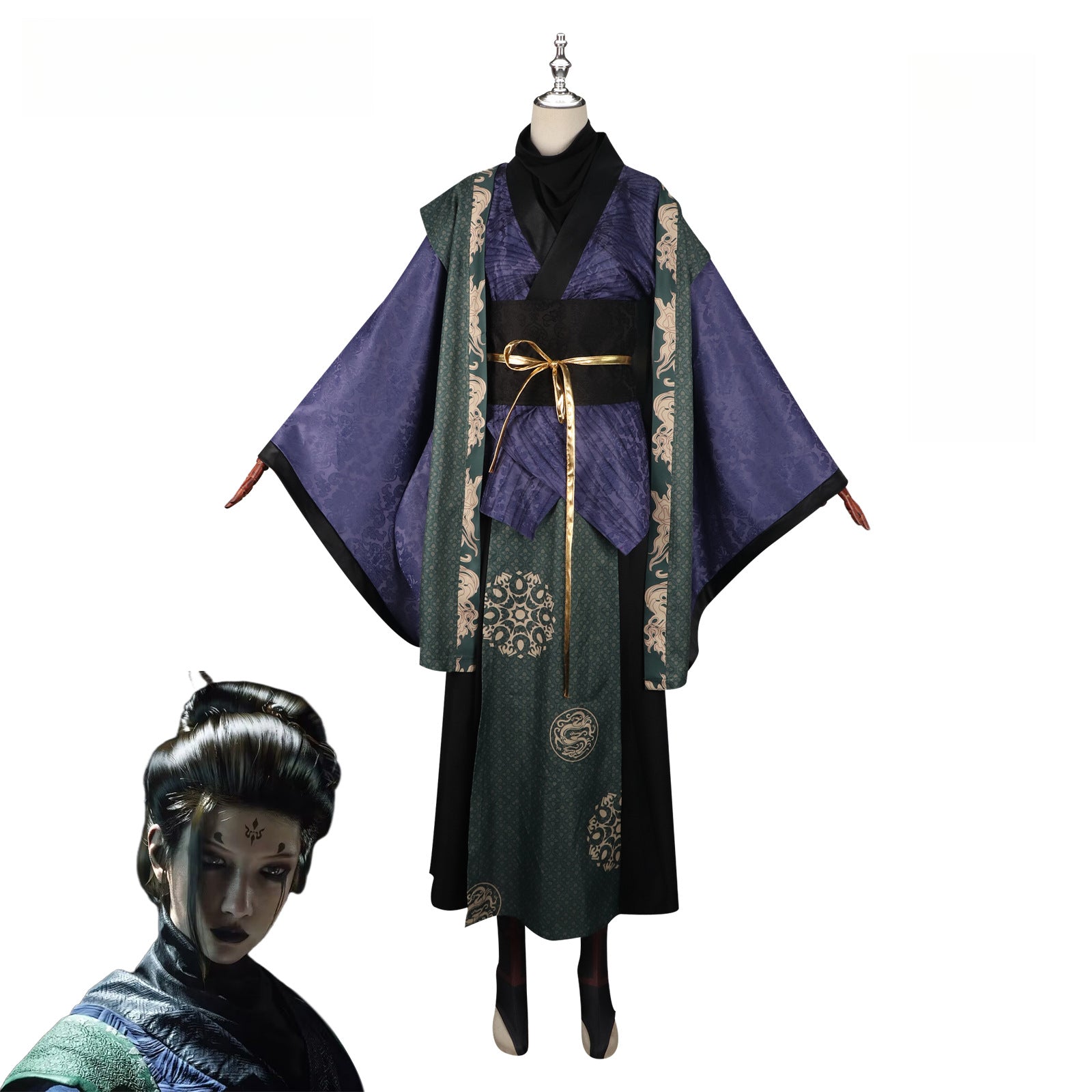 Black Myth Wukong Spider Fourth Sisters High Lever Full Set Cosplay Costumes