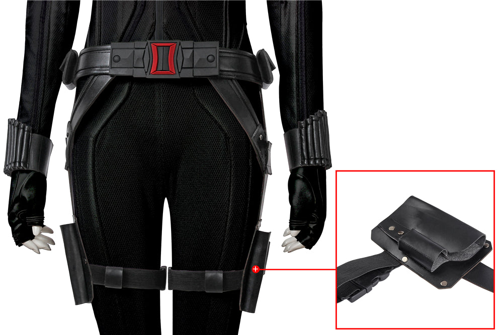 Black Widow Natasha Romanoff Black Suit Female Cosplay Costumes