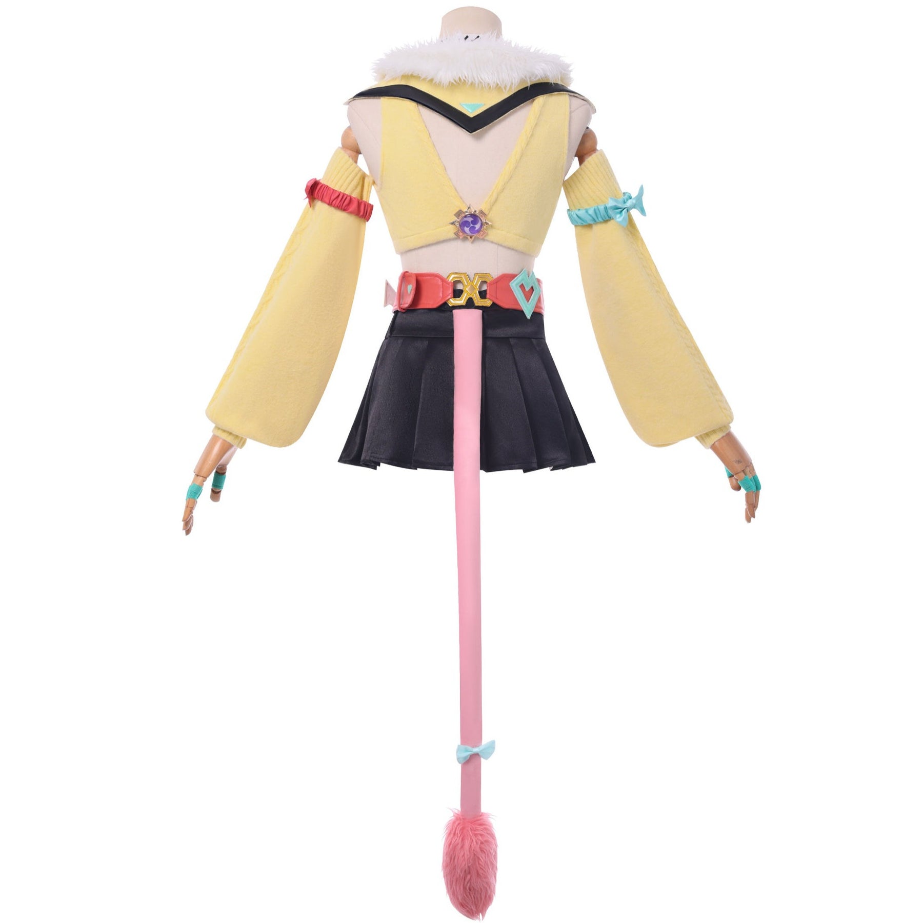 Genshin Impact Varesa Shirt Skirt Tail Fullset Cosplay Costumes