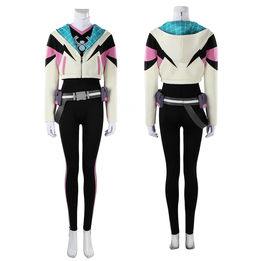 Your Friendly Neighborhood Spider-Man Gwen Jumpsuit Cosplay Costumes