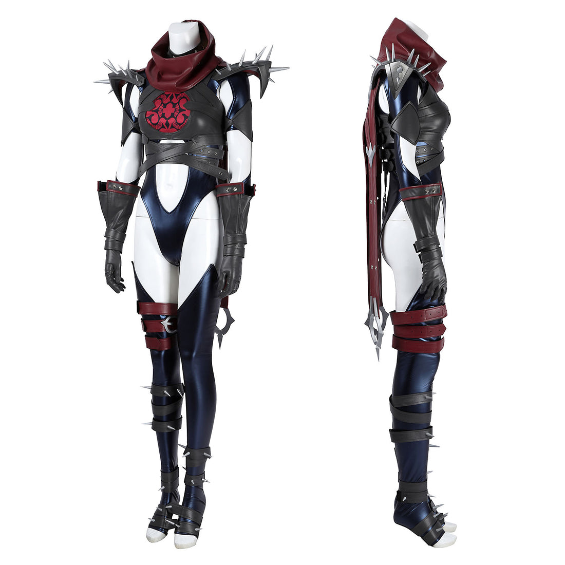 Pre-order Marvel Rivals Invisible Woman Malice Skin Top Full Cosplay Costumes