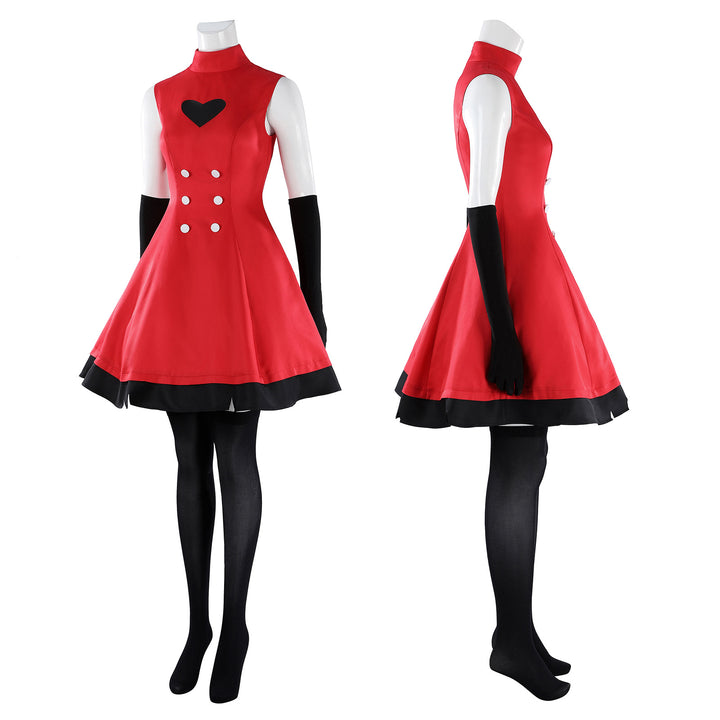 Hazbin Hotel Charlie Morningstar Princess Dress Outfit Cosplay Costumes