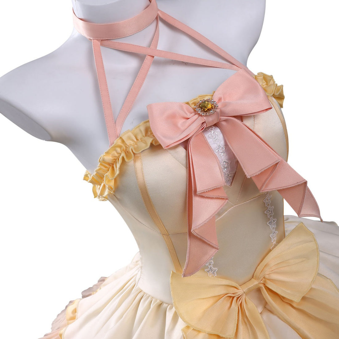 Puella Magi Madoka Magica Tomoe Mami Stage Outfit Cosplay Costumes