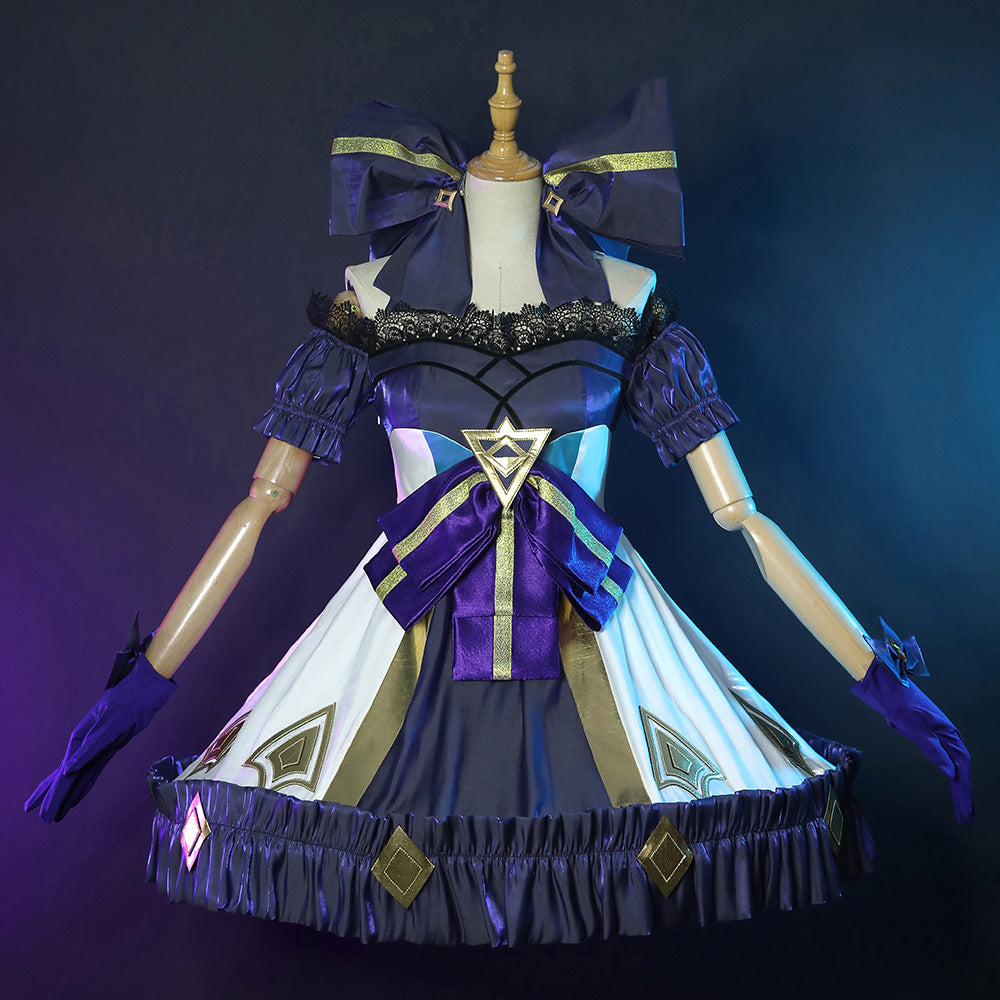 Game LOL Gwen Role Dress Full Set Cosplay Costumes