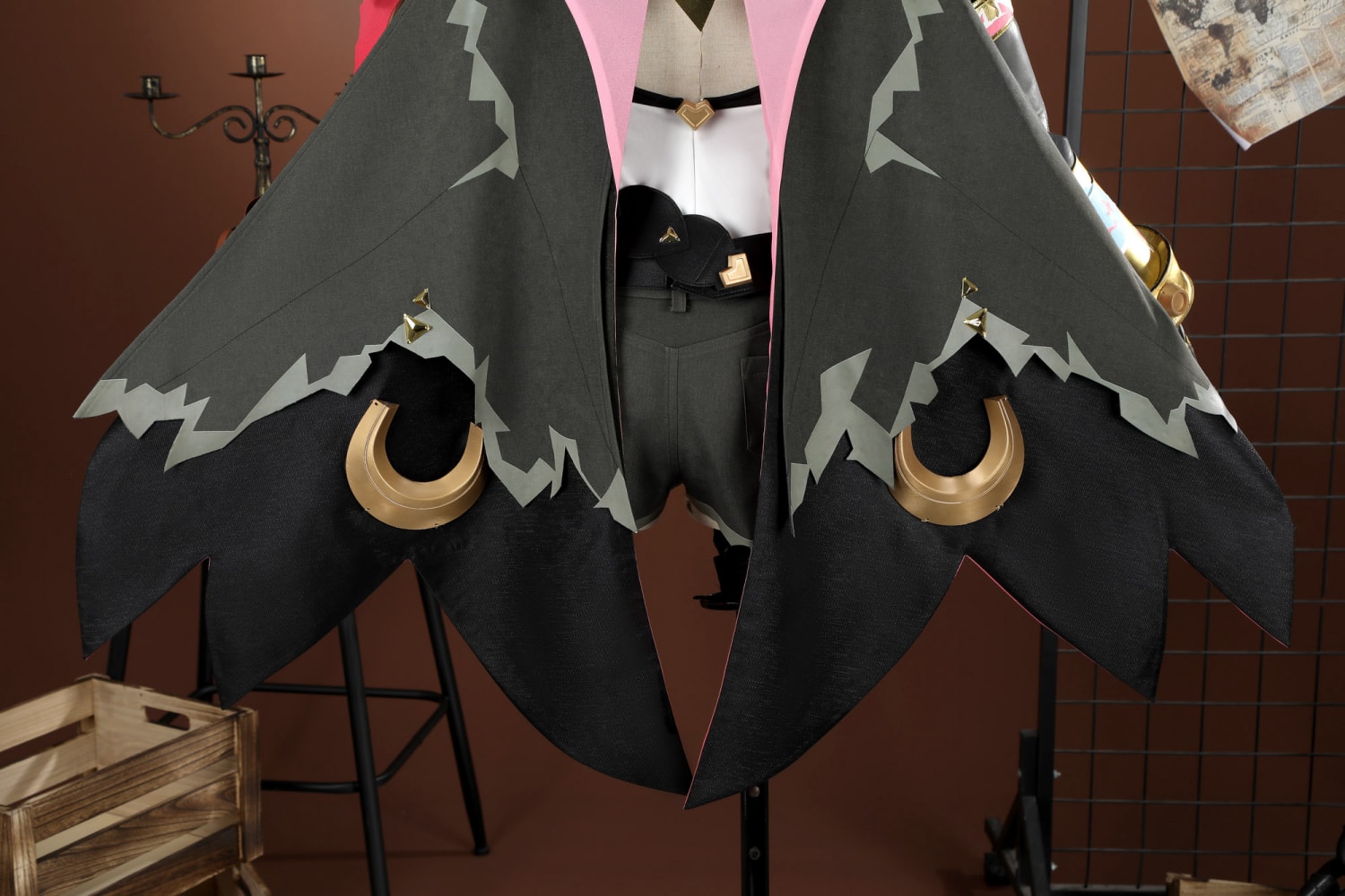 Game Genshin Impact Jahoda Full Set Top Cosplay Costumes