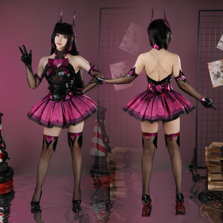 Overwatch 2 Magical Girl DVA Full Set Top Cosplay Costumes