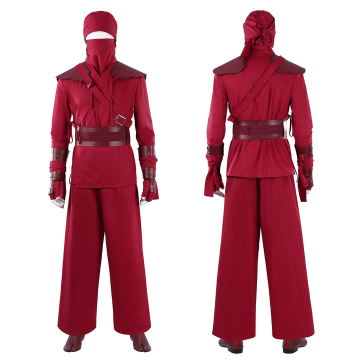 Spider-Man: Brand New Day The Hand Cosplay Costumes Red Ninja Top Halloween Suit