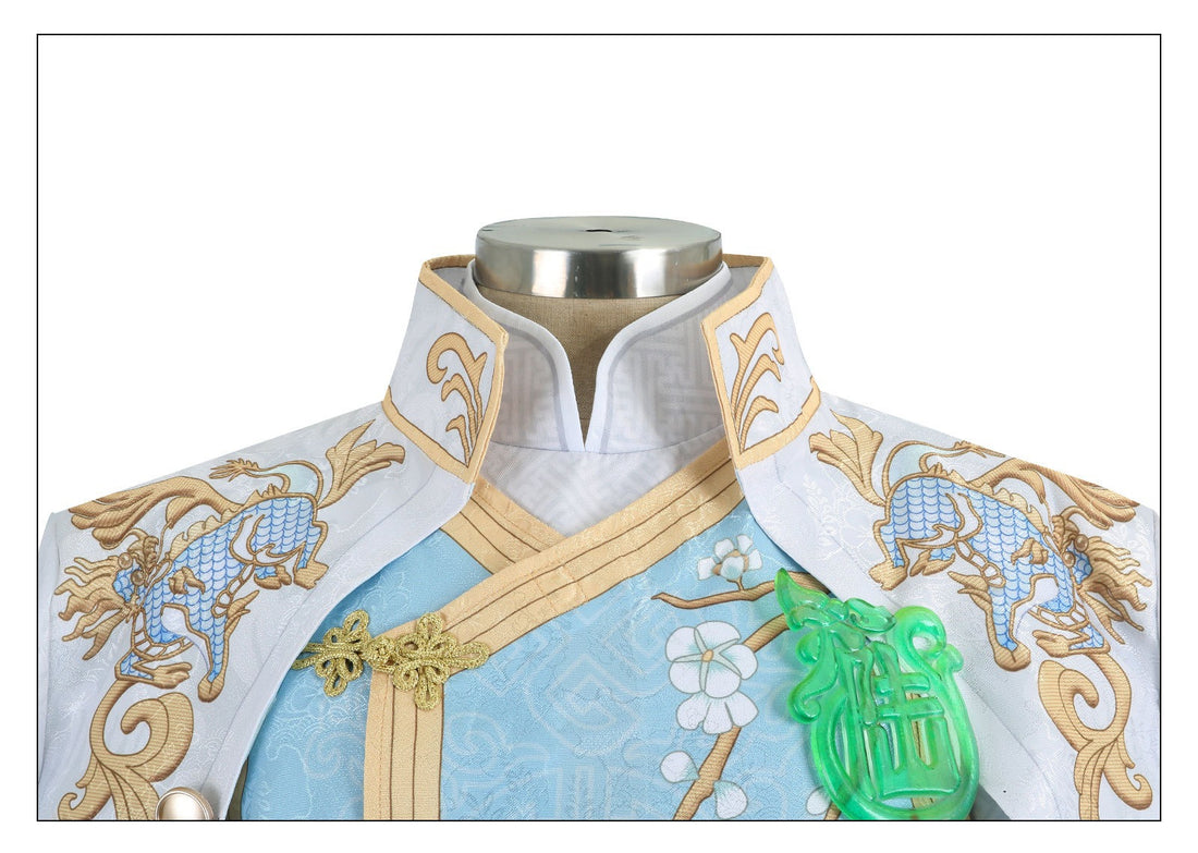 Identity V Under Truth Qilin Merchant Black White Wu Chang Cosplay Costumes