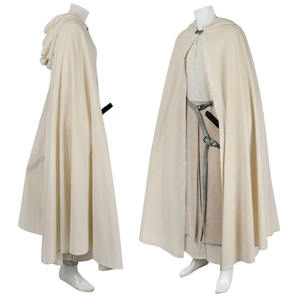 The Lord of the Rings The Fellowship of the Ring White Gandalf Cosplay Costumes