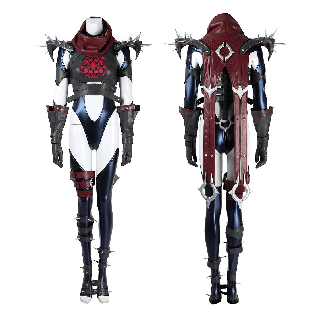 Pre-order Marvel Rivals Invisible Woman Malice Skin Top Full Cosplay Costumes