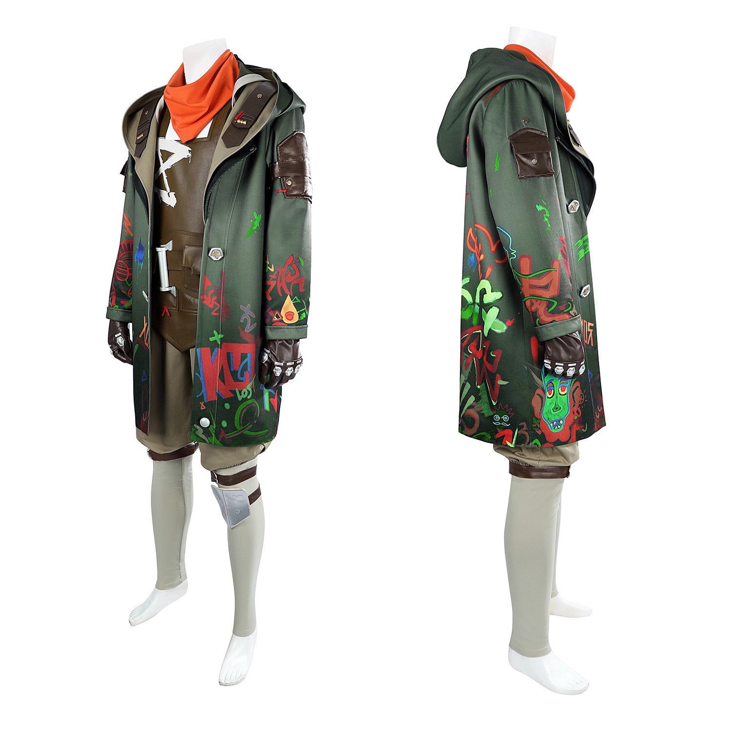 Arcane Season 2 Ekko Game LOL Full Set Top Cosplay Costumes