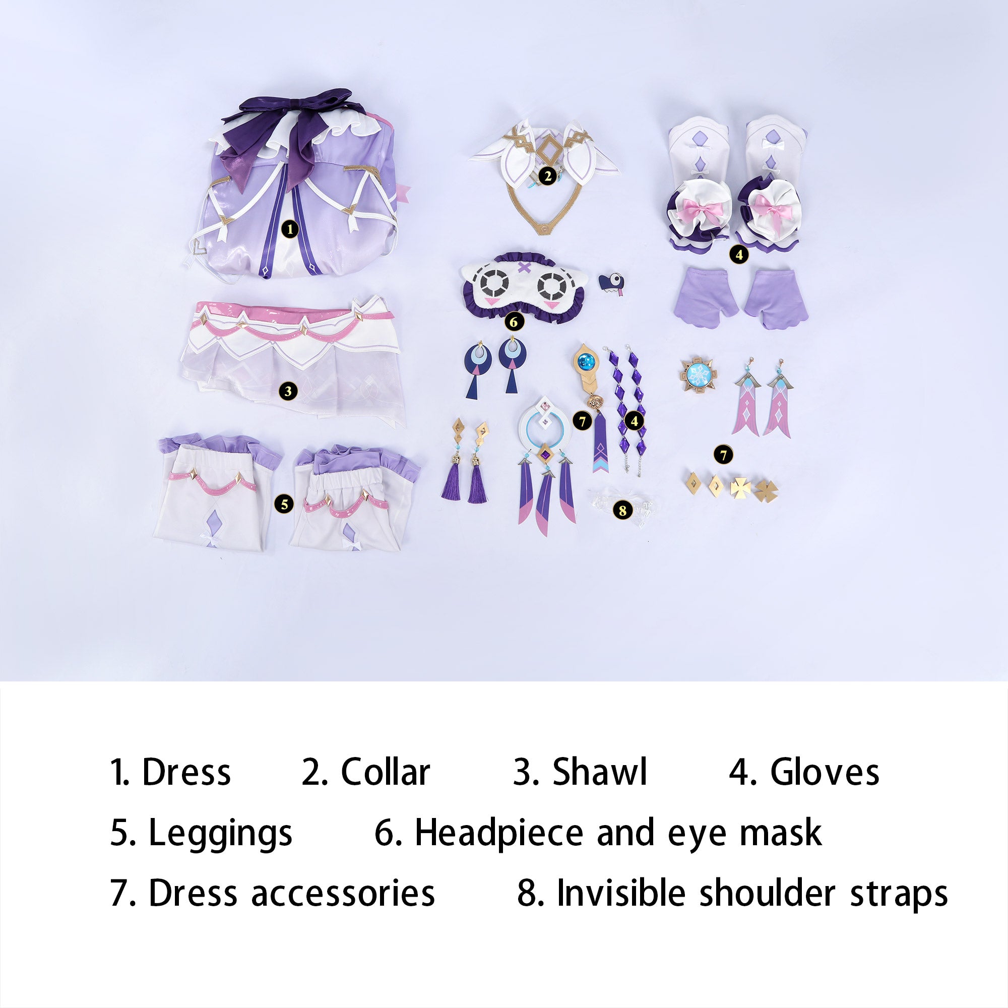 Genshin Impact Citlali Cosplay Costumes New Skin Whispers of Stars and Smoke Outfits