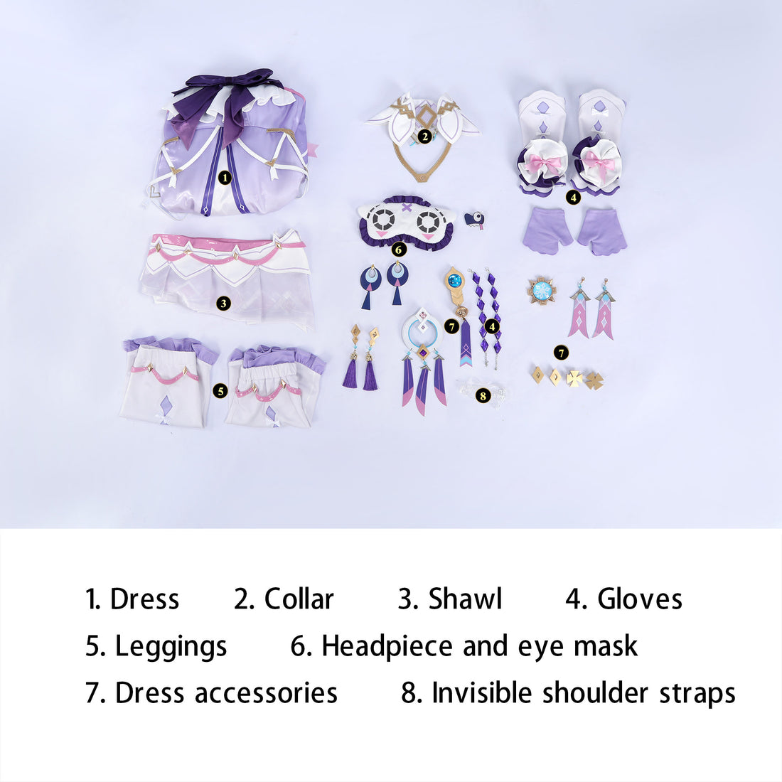 Genshin Impact Citlali Cosplay Costumes New Skin Whispers of Stars and Smoke Outfits