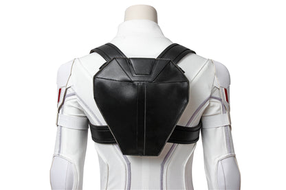 Black Widow Natasha Romanoff  White Suit Female Cosplay Costumes