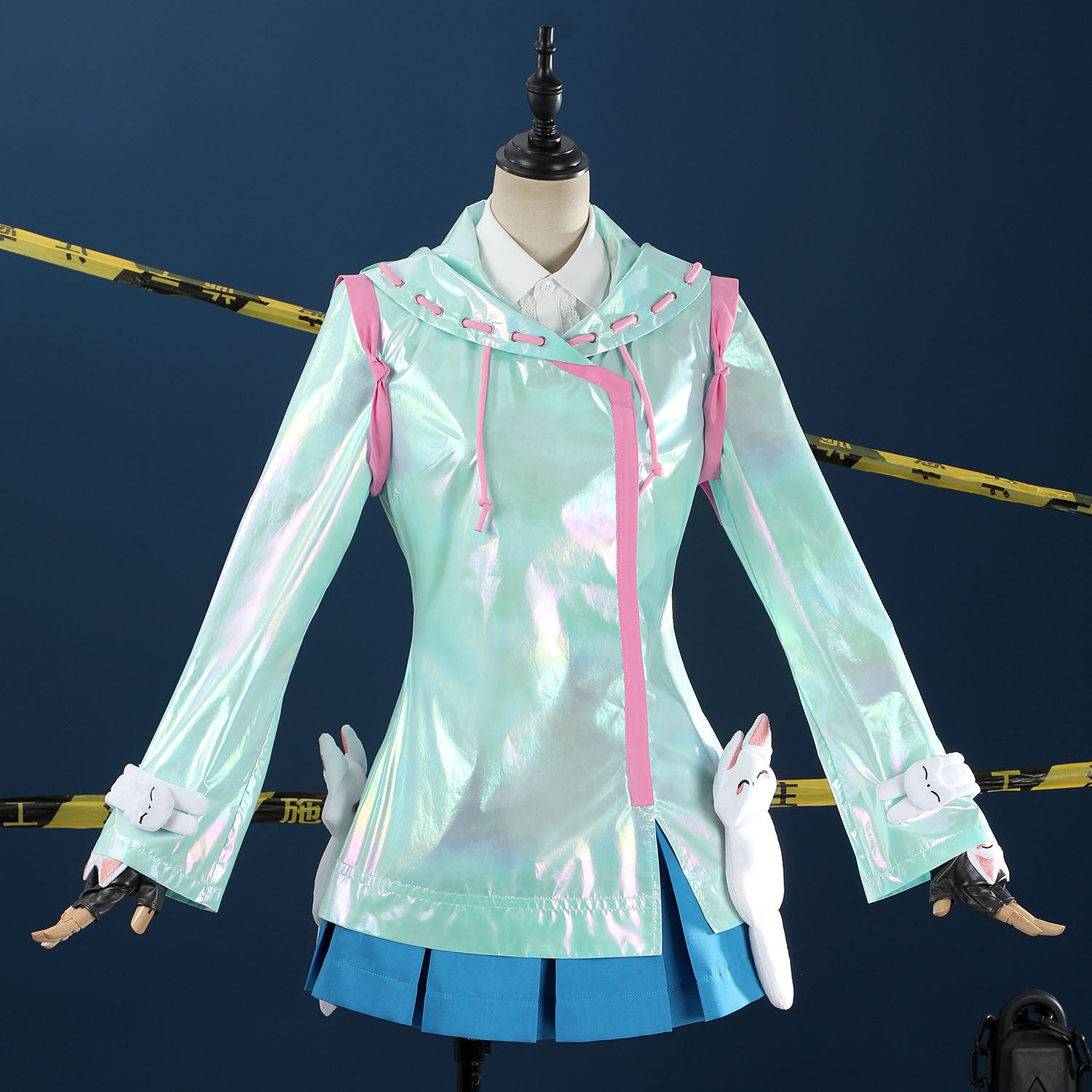 Overwatch 2 Magical Girl Kiriko Raincoat Full Set Cosplay Costumes