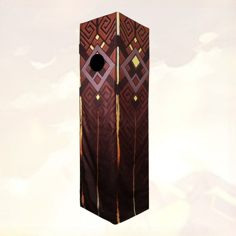 Game Genshin Impact Zhongli Pillar Funny Mascot Suit Costumes