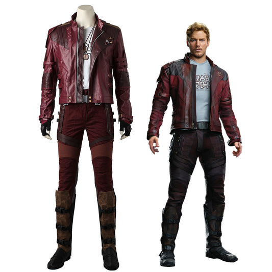 Guardians of the Galaxy 2 Star-Lord Peter Quill Outfit Cosplay Costumes