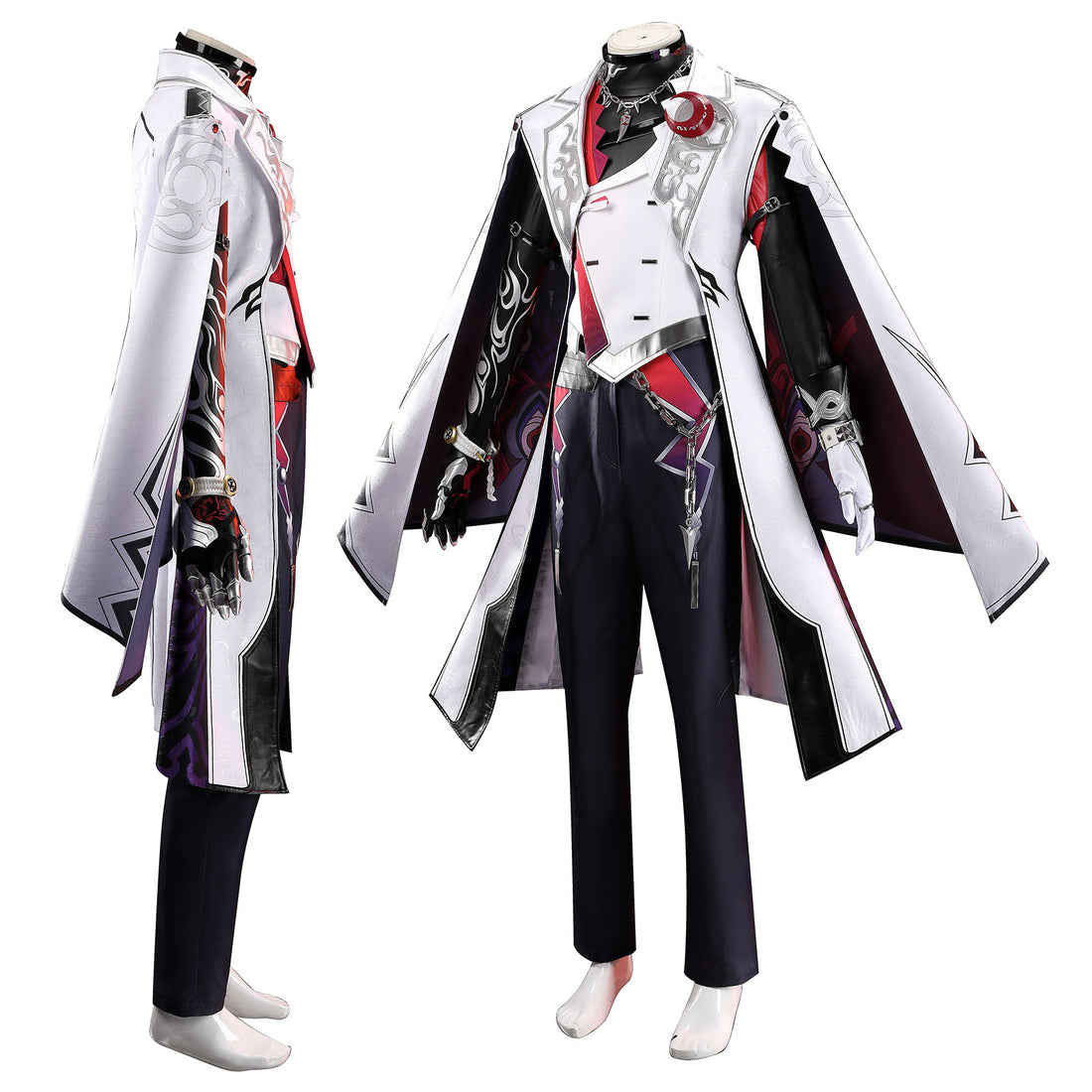 Game Honkai: Star Rail Ashveil Outfit Top Cosplay Costumes