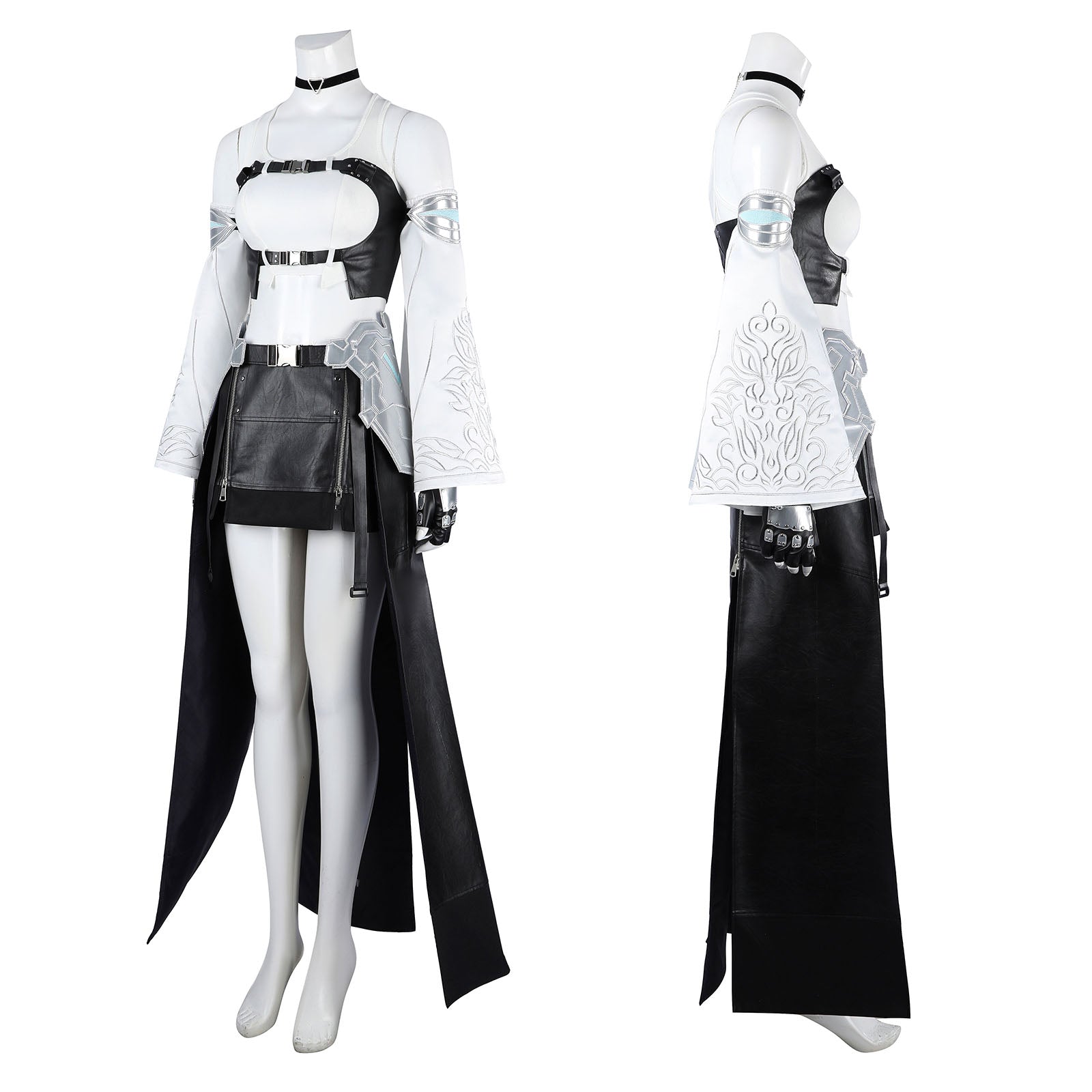 Final Fantasy VII Revelation Tifa Lockhart Black Mage Battle Suit Cosplay Costumes Themed Outfits