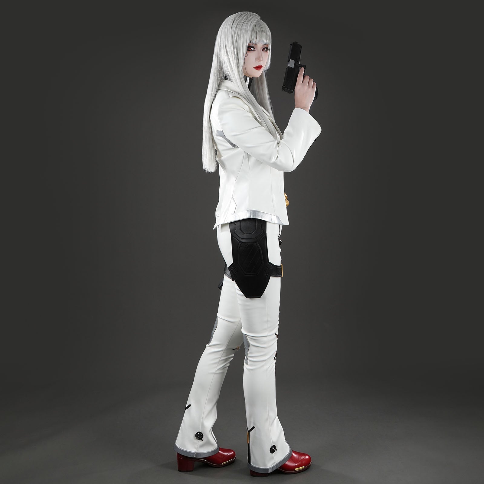 Game Overwatch Shion Cosplay Costumes Top Level Women Streamer Outfits