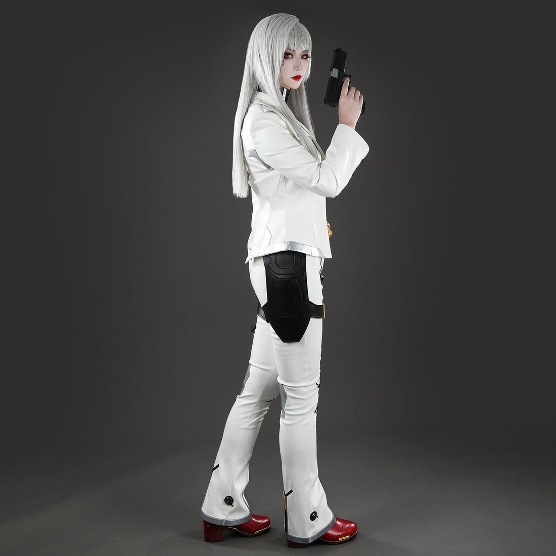 Game Overwatch Shion Cosplay Costumes Top Level Women Streamer Outfits