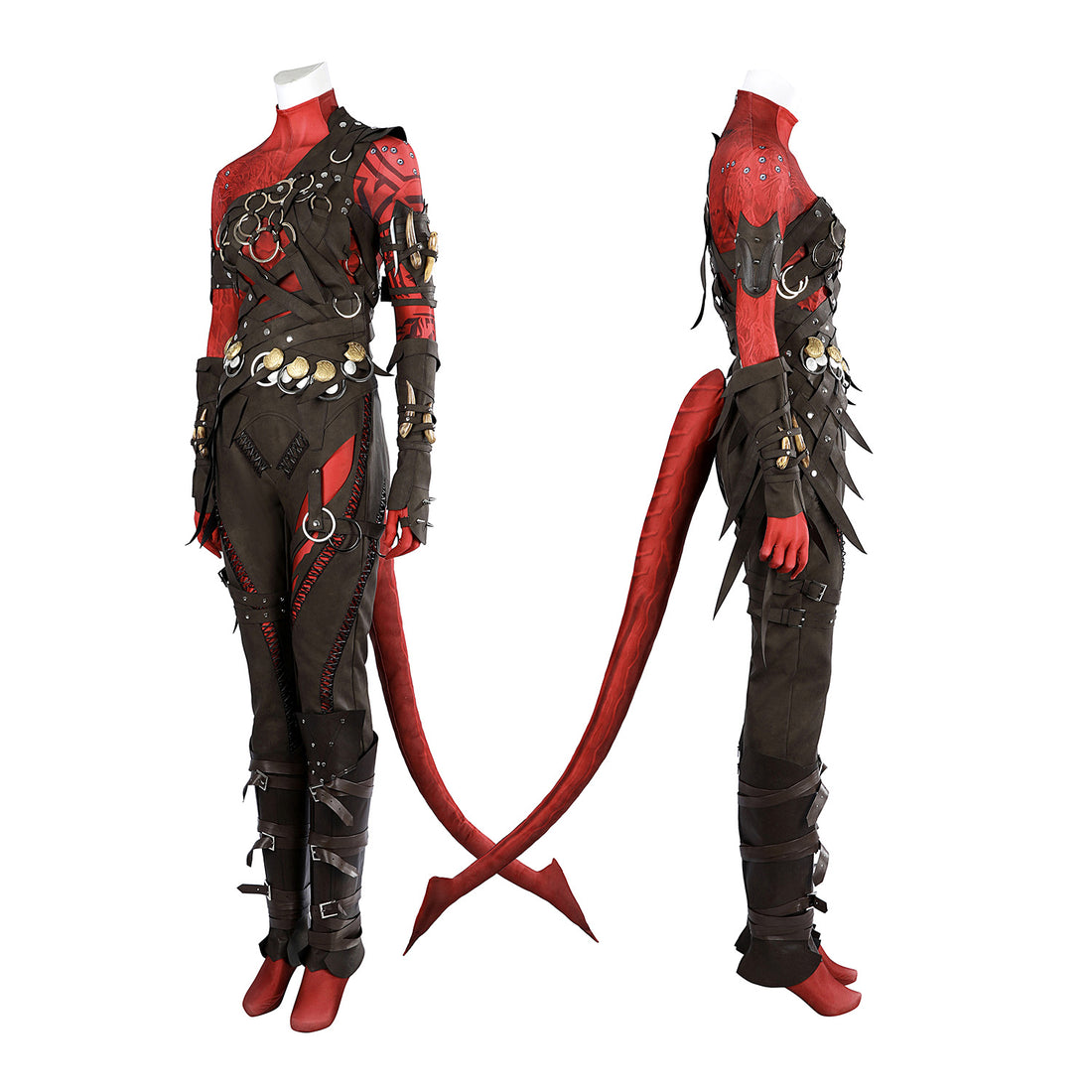 Baldur's Gate 3 Karlach Top Level Full Set Female Cosplay Costumes