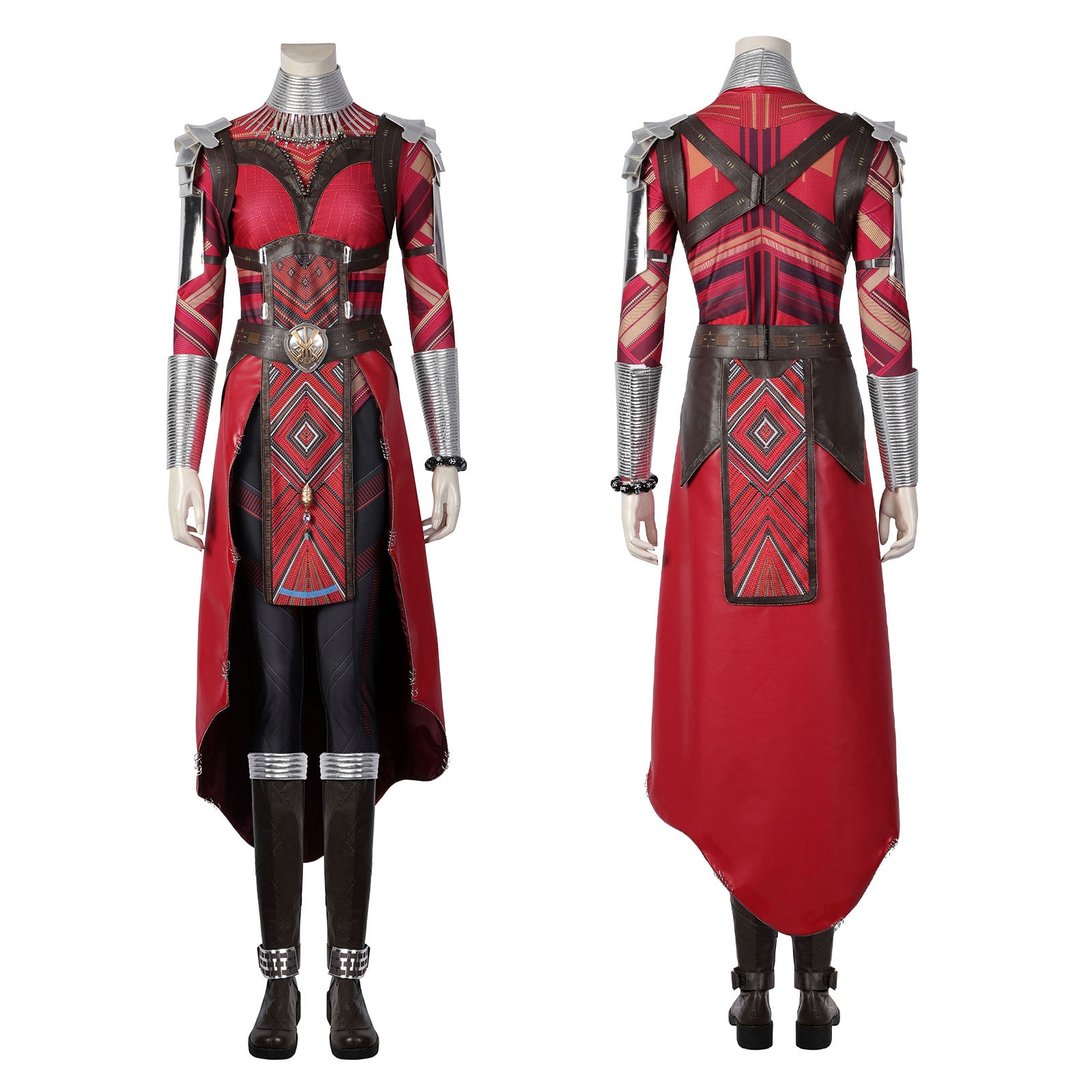 Avengers 5 Doomsday Black Panther Dora Milaje Aneka Nakia Ayo Top Cosplay Costumes