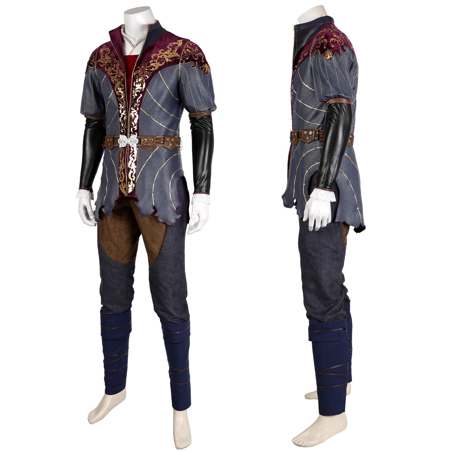 Baldur's Gate 3 Astarion Male Fullset Cosplay Costumes