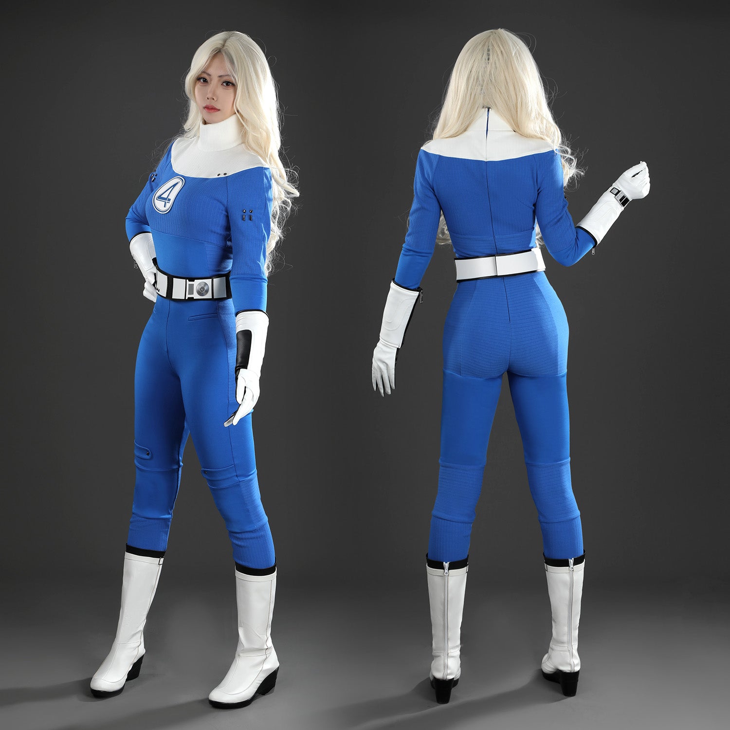 Fantastic Four First Steps Invisible Woman Susan Storm Richards Cosplay Costumes
