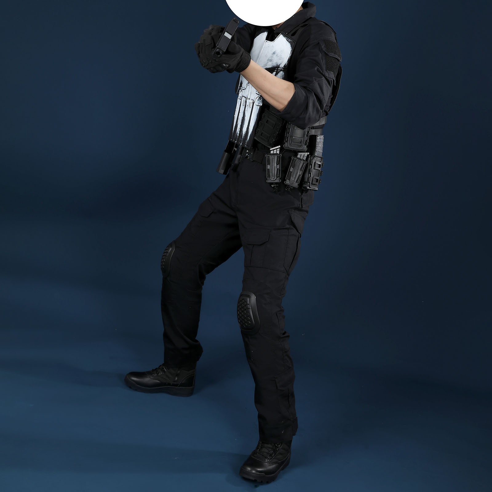 The Punisher One Last Kill Punisher Cosplay Costumes Frank Castle Skull Suit Halloween Outfits