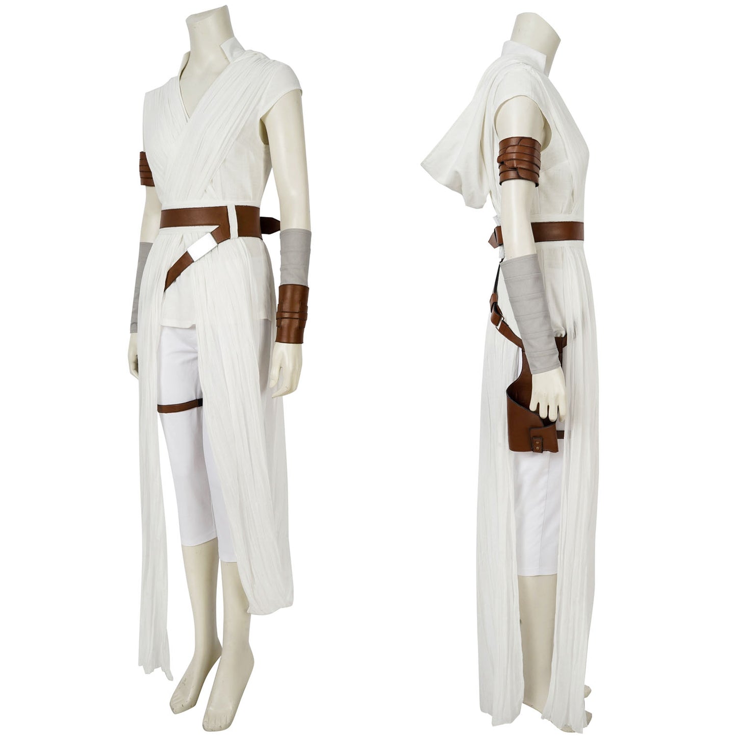 Star Wars 9 The Rise of Skywalker Rey Female Cosplay Costumes